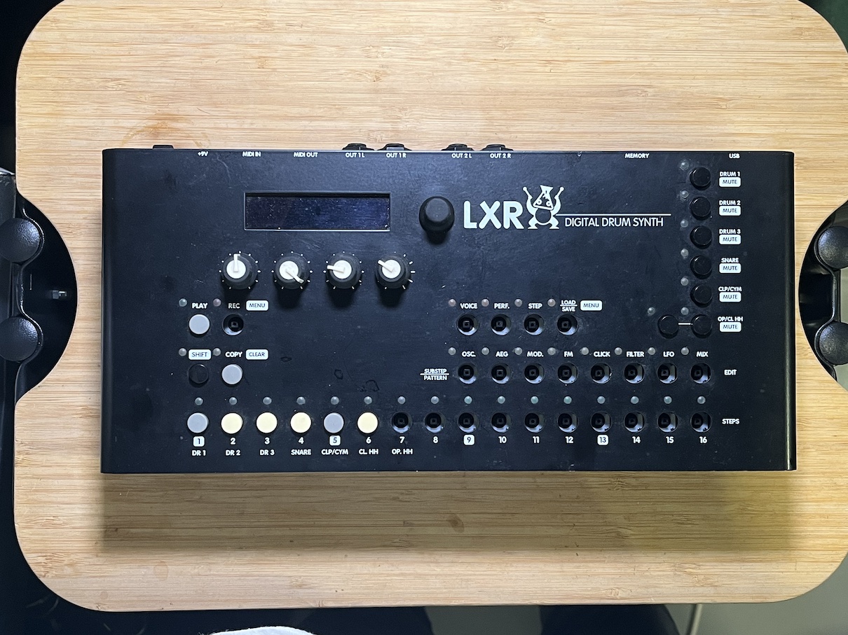 Synthesizer Repair Service – Sonic Potion LXR Drum Synthesizer